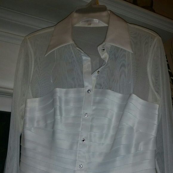 Sandra Darren dress top NWOT