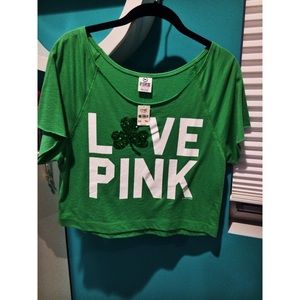 PINK crop top