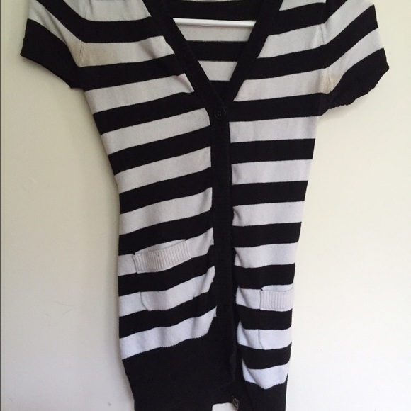 Striped cardigan
