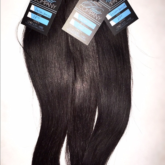 RENT PARTY! 7A Virgin Brazilian & Indian Hair - Picture 2 of 4