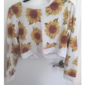 Sunflower Crop Top