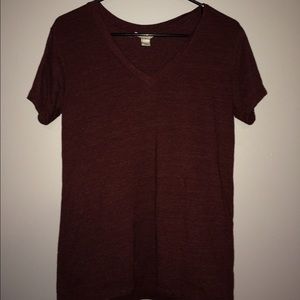 Maroon t-shirt (baggy)