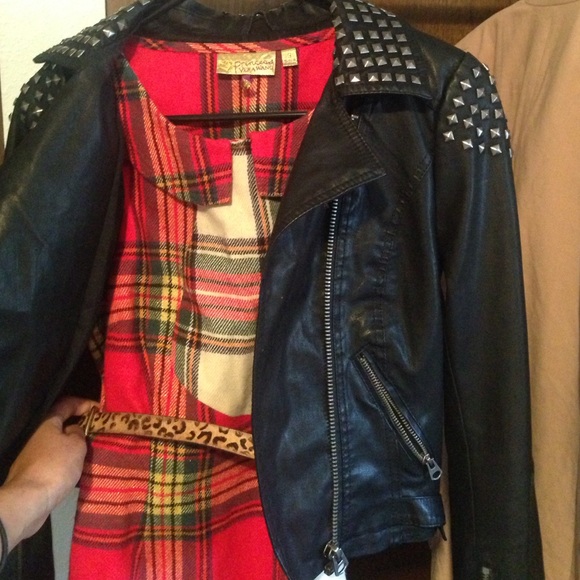 Vera Wang Princess Tartan Dress - Picture 4 of 4