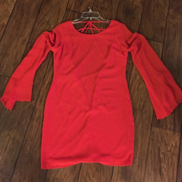 Red dress
