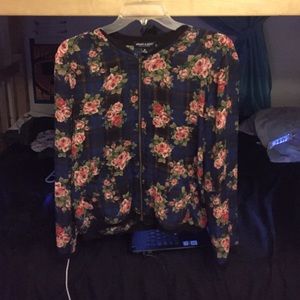 Floral jacket Floral jacket