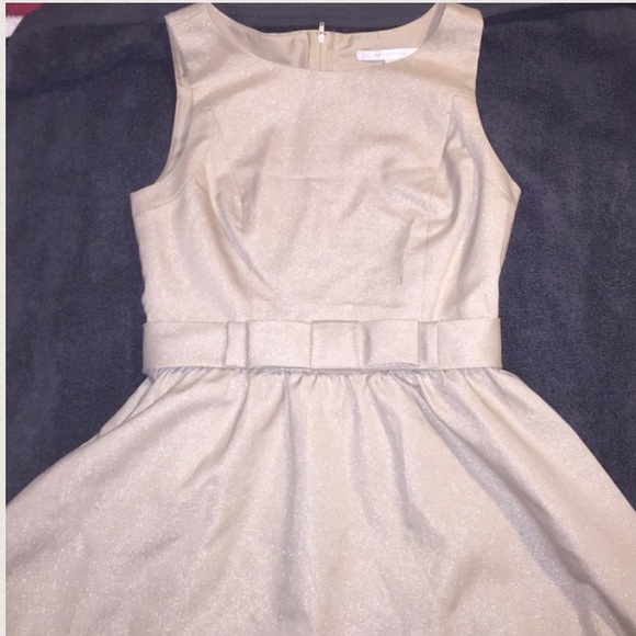 Gold dress
