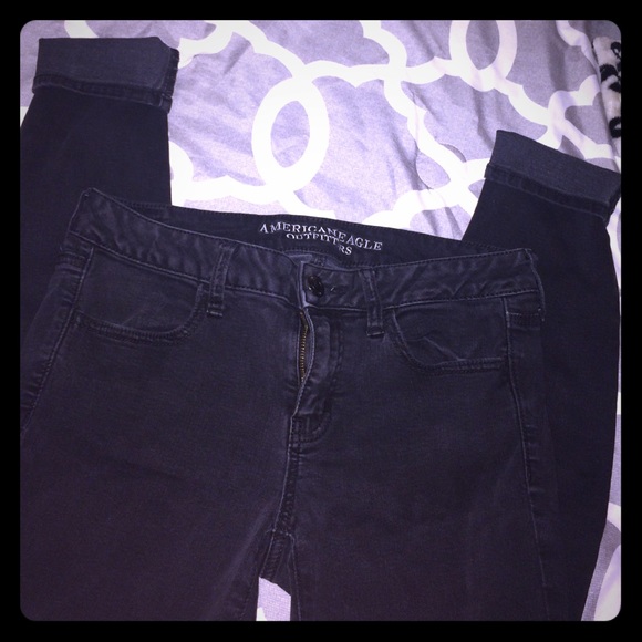 Black skinny jeans