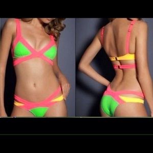 Bikini neon bright