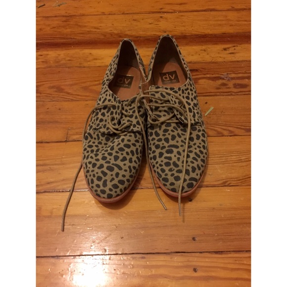 Free People Cheetah Oxfords