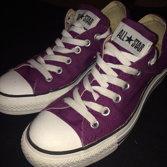 Purple Chuck Taylor All Star Converse