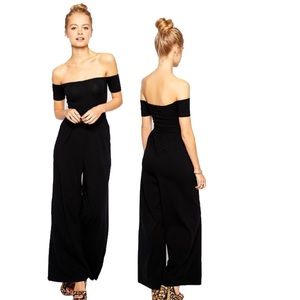 asos bardot jumpsuit