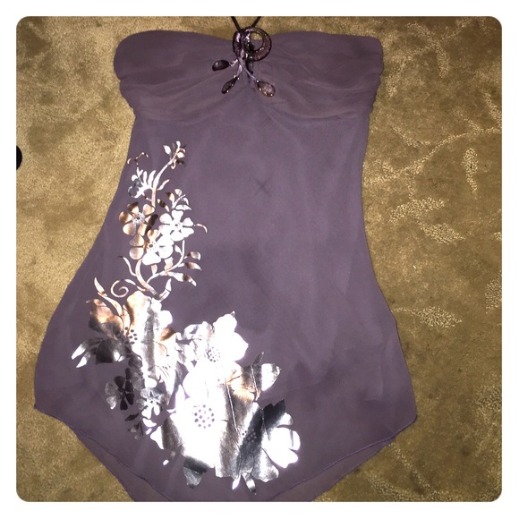 Charlotte Russe halter top