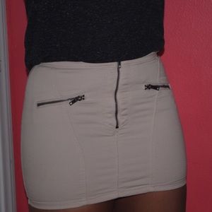 H&M Light Pink Mini Skirt