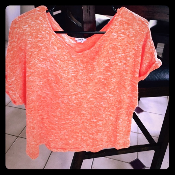 Orange dress shirt