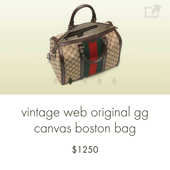 Gucci boston bag
