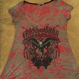 Crash and Burn shirt