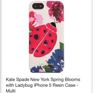 Kate Spade iPhone 5 ladybug case