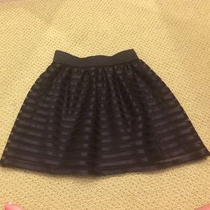 Black Aqua skirt