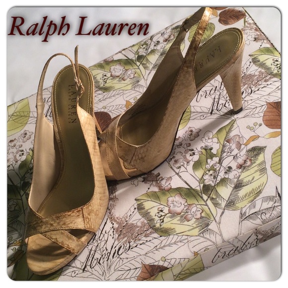 Ralph Lauren Shoes - Ralph Lauren snakeskin hills
