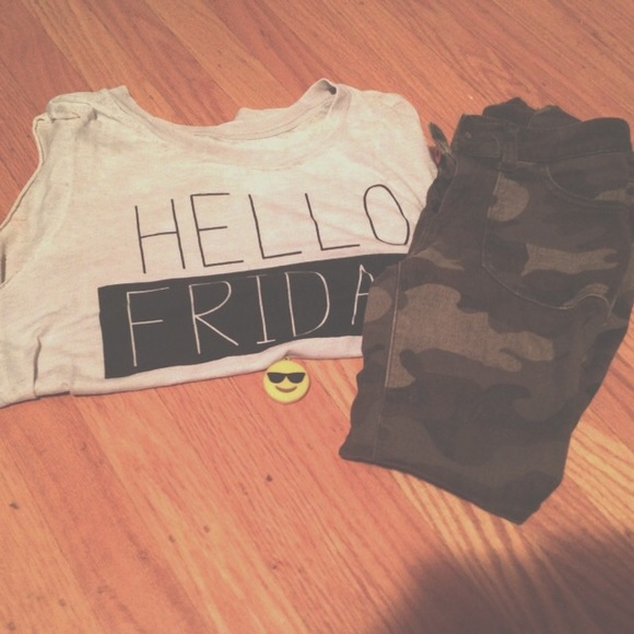 camo jeans