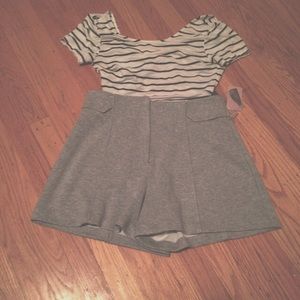 forever 21 gray shorts