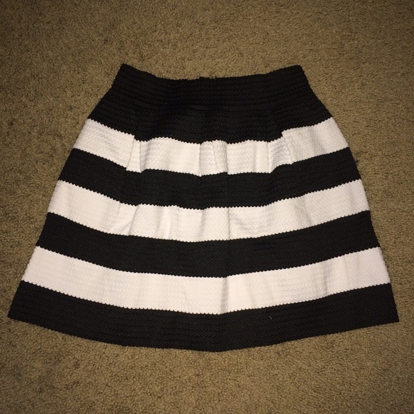 Black and White Skirt