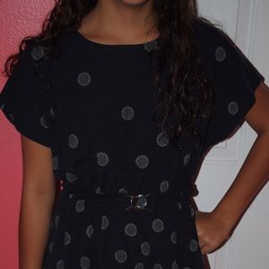 Beehive-esque navy Forever 21 dress