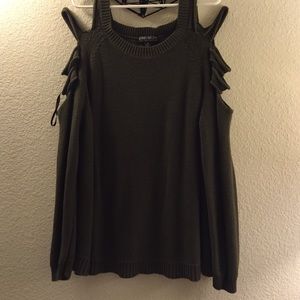 Forever 21+ Olive green sweater