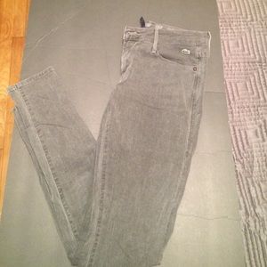 Lacoste grey skinny jeans