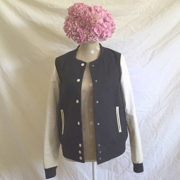 Sporty Letterman Jacket