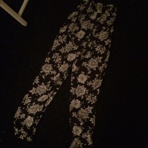 Floral flow pants