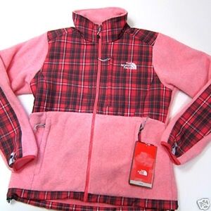 North Face Denali Jacket - Pink Plaid