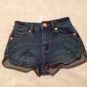 high waisted shorts pacsun size 00 ❌SOLD❌