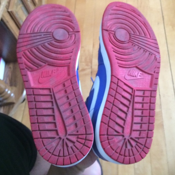 Red and Blue Jordan 1s - Picture 2 of 4