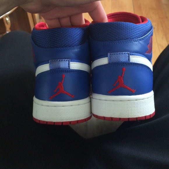 Red and Blue Jordan 1s - Picture 4 of 4