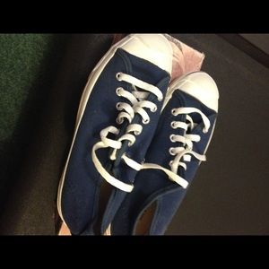 Womens jack Purcell low converse navy 7.5 new