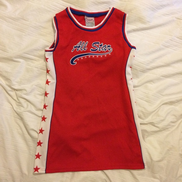 Vintage Varsity Cheerleader Uniform Dress