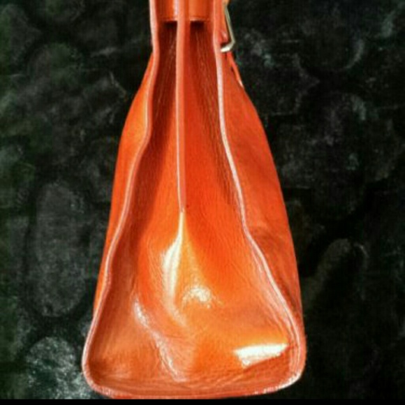 NWT Furla "greta" Handbag in Brick color - Picture 4 of 4