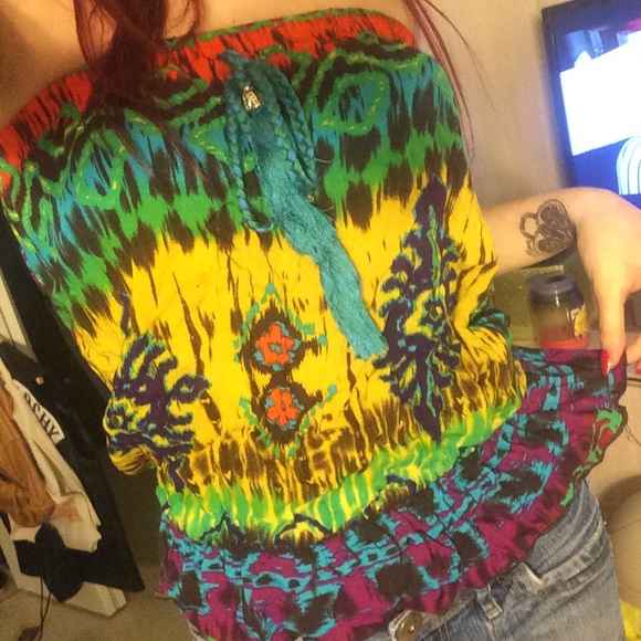 Printed Tube Top