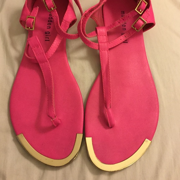 Hot Pink Steve Madden Sandals