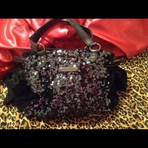 Juicy Couture Black Sequin Purse