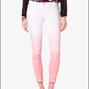 HP 🎉 Ombré coral skinny jeans ⚡️ NWOT