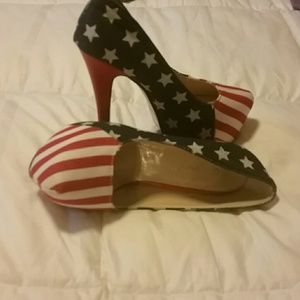 Patriotic shoes