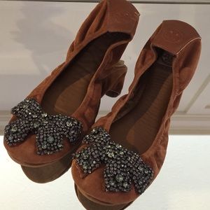 Tory burch ballet flats