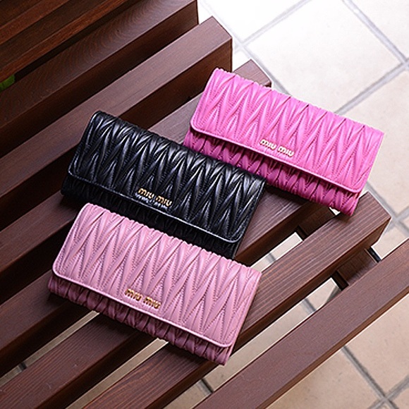 Miu Miu Baby Blue Wallet Miu Miu Baby Blue Wallet