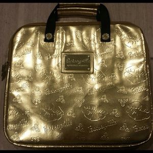 Betsy johnson gold shimmer lap top