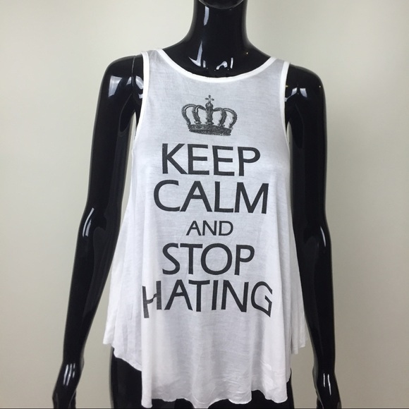 Keep Calm Top - Picture 1 of 4
