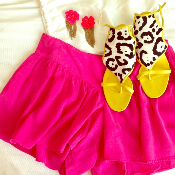HOT PINK summer shorts