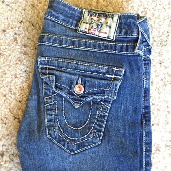 2 Pair true religion jeans
