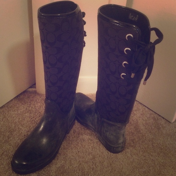 Coach Rain Boots